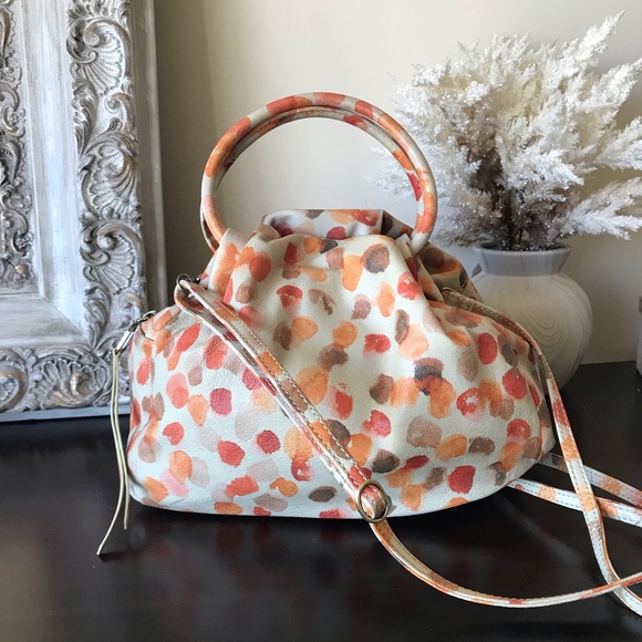 HOBO Handbags - HOBO Darling Small Leather Satchel Crossbody, Dotted Shimmer